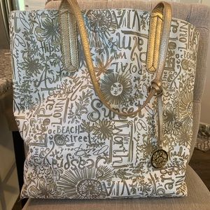 Lilly Pulitzer reversible tote